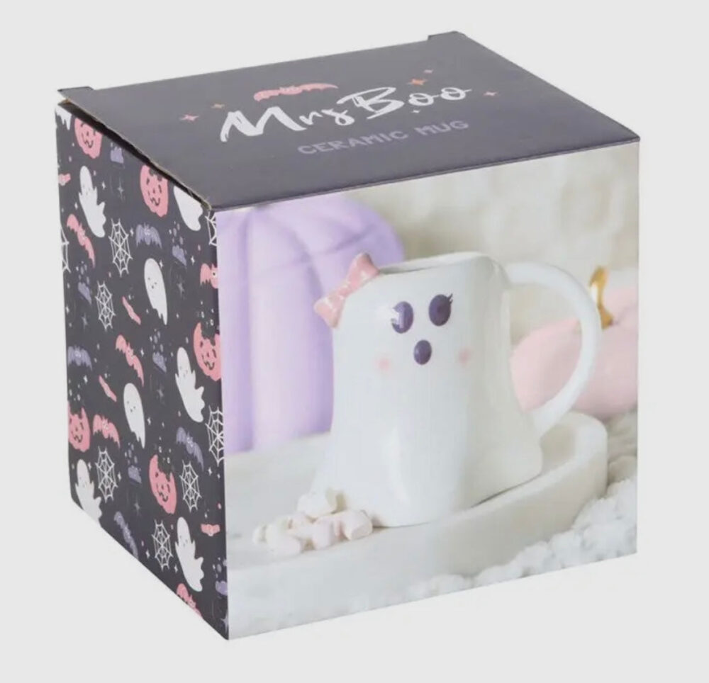 Ghost With A Bow Mug - Image 3