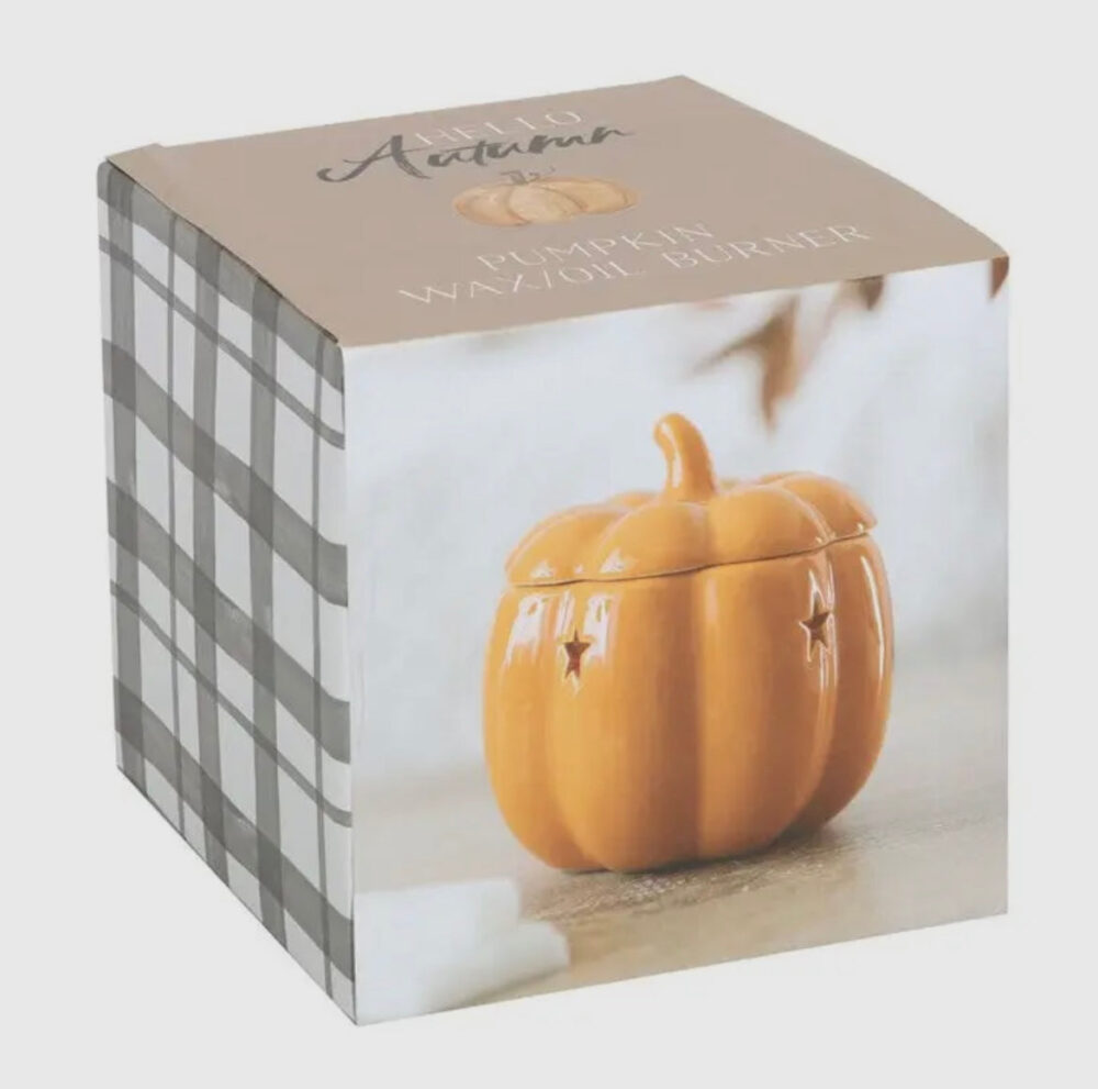 Pumpkin Orange Wax Burner - Image 3