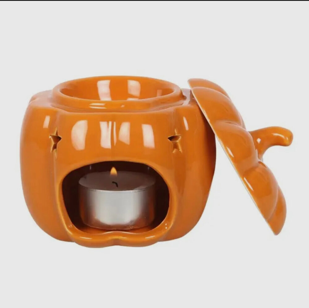 Pumpkin Orange Wax Burner - Image 2