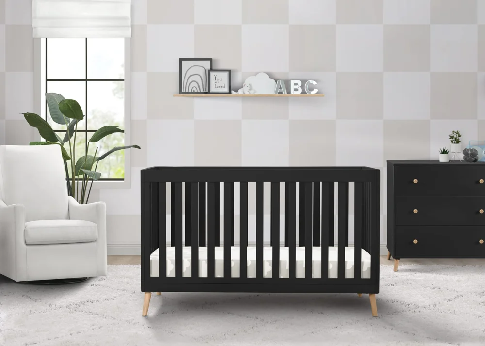 Essex 4-in-1 Convertible Baby Crib with Toddler Mattress - Image 7