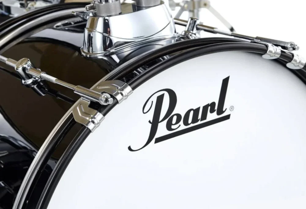 Pearl Roadshow RS525S 5-Piece Drumset with Hardware & Cymbals, Jet Black - Image 11