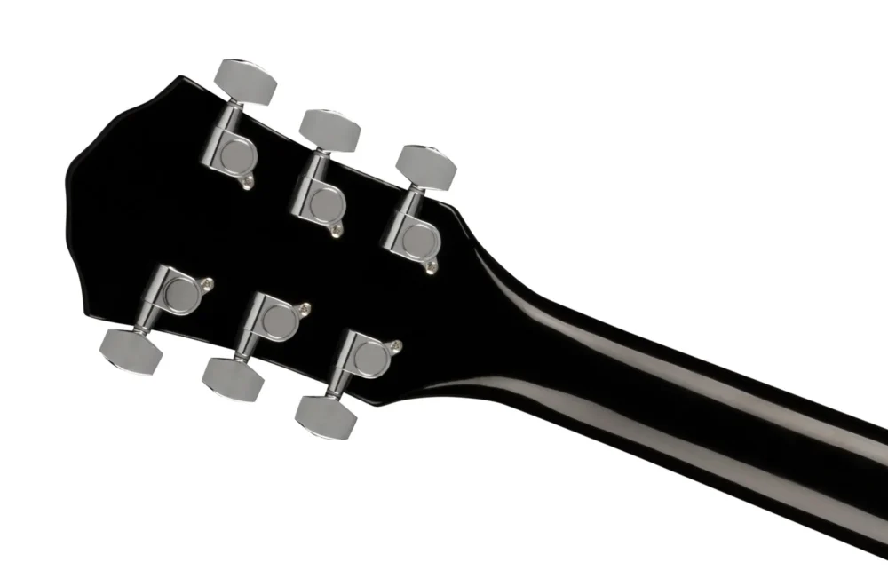 FA-135CE Concert Acoustic-Electric Guitar Black - Image 11