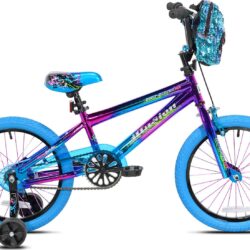 Genesis 18 Illusion Girl’s Bike, Blue/Purple - Image 2
