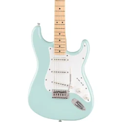 Squier Sonic Stratocaster Limited-Edition Maple Fingerboard Electric Guitar Pack with Frontman 10g Amp Blue - Image 5