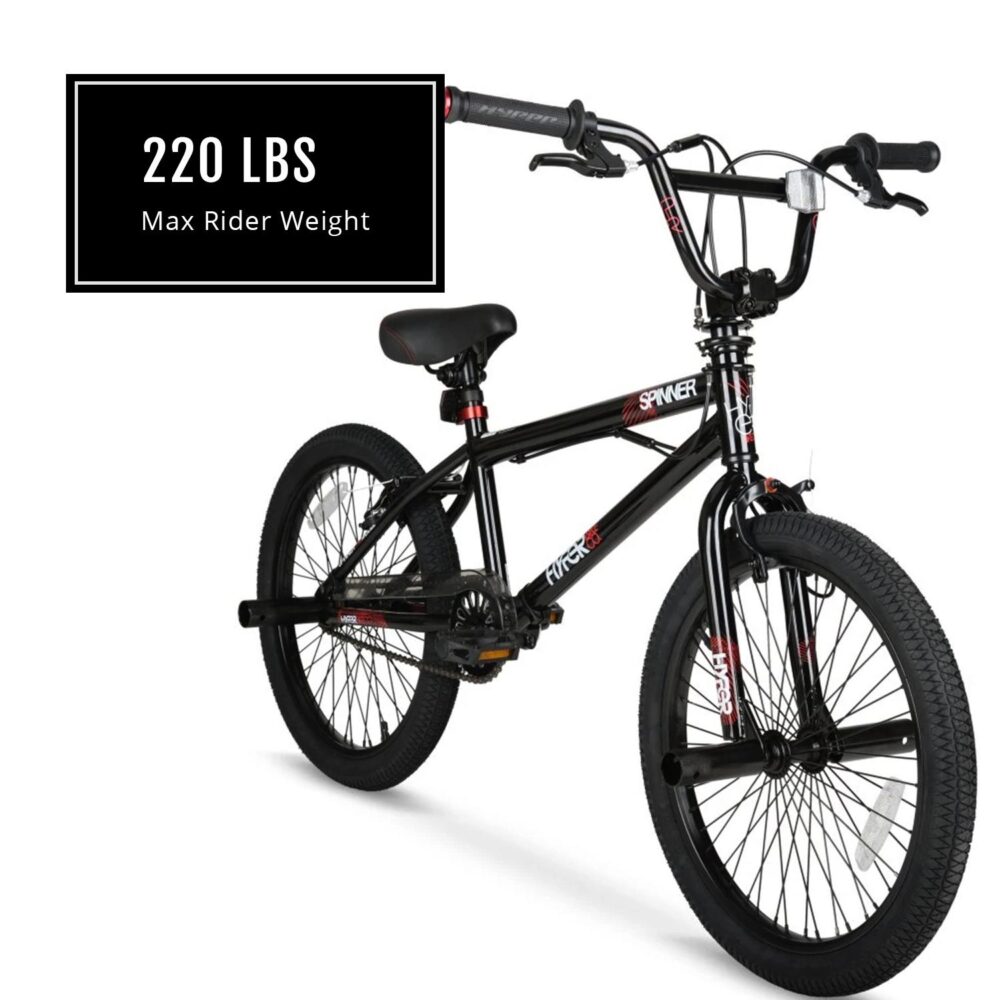 Hyper Bicycle 20 In. Boys Spinner BMX Bike, Kids, Black - Image 2