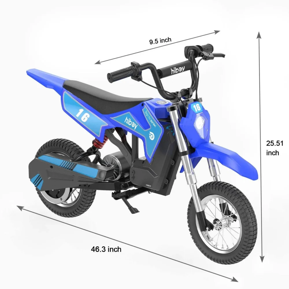 DK1 36V/4Ah 300W Electric Dirt Bike for Kids - Image 3