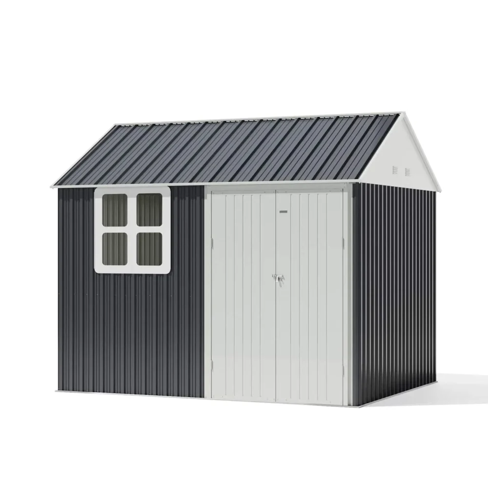 Patiowell 10x8 Shed with Windows - Garden Storage Solution