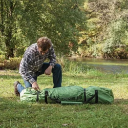 Gazelle T4 4-Person Green Pop Up Portable Camping Hub Tent - Image 3