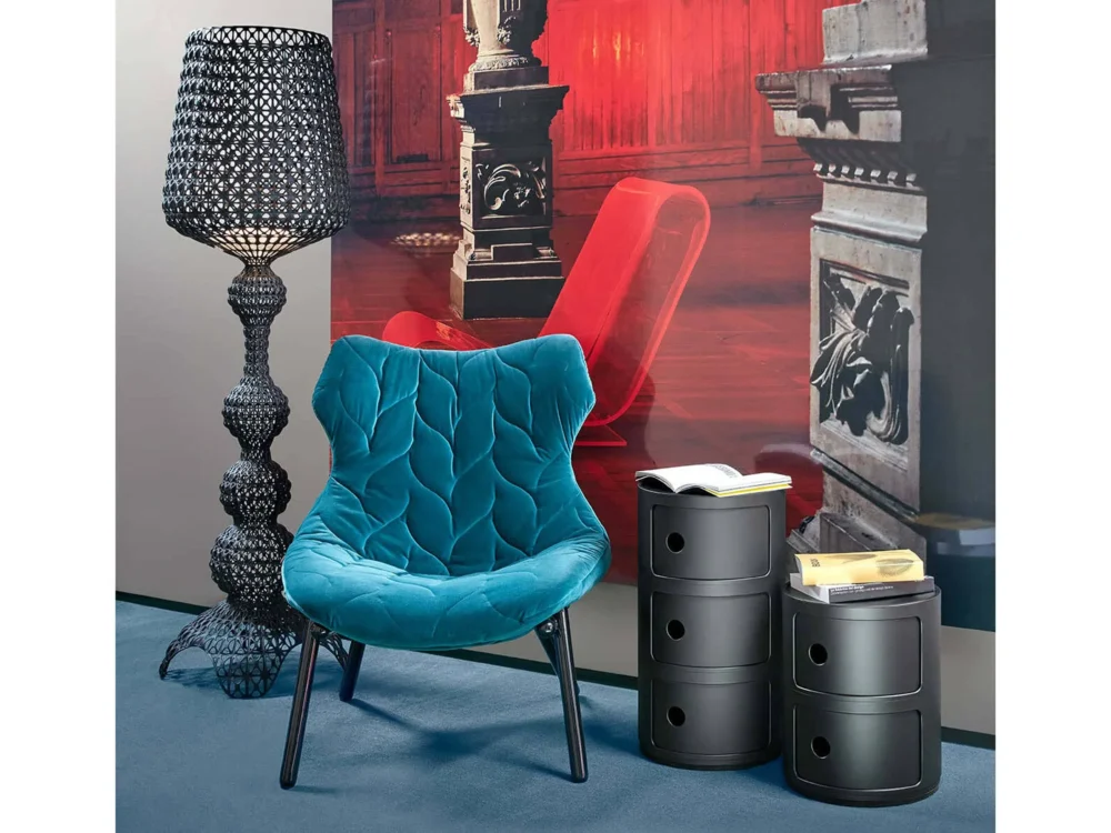 Kartell Componibili Recycled Black 2 Modules - Image 7