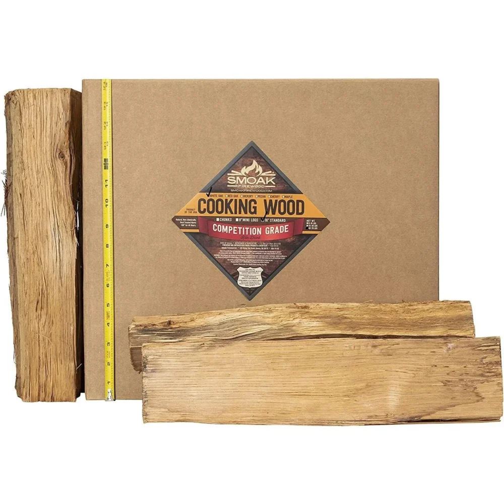 Smoak Firewood Kiln Dried Cooking Grade 16 inch Wood Logs, White Oak, 60-70 lbs at VMinnovations - Image 4