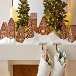 Handcrafted Gingerbread Village Houses - Image 22