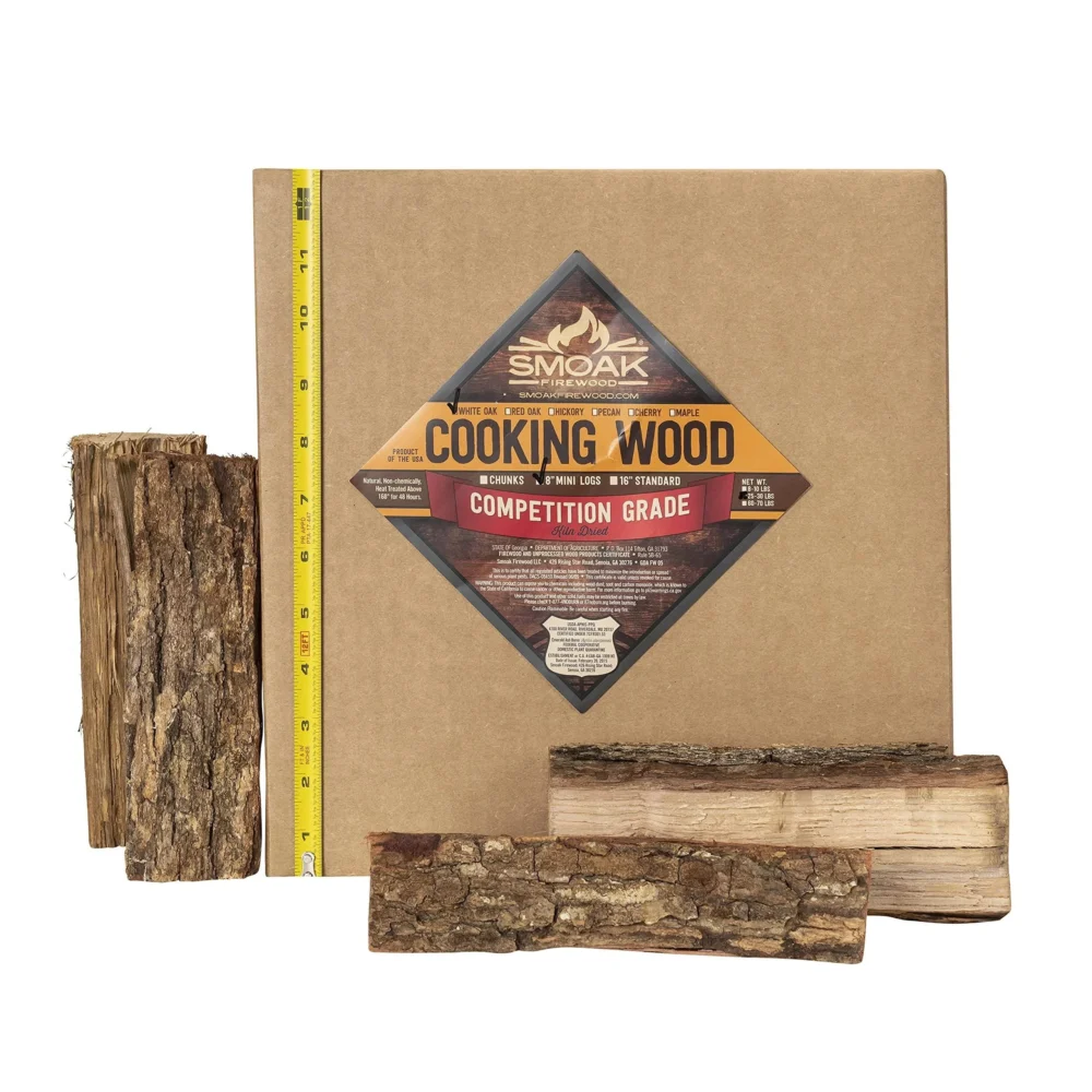 Smoak Firewood 25-30 Pound White Oak Kiln Dried Cooking Grade Wood Mini Logs - Image 5