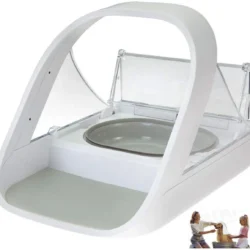 Automatic Pet Feeder -Microchip Pet Feeder - MPF001 - Suitable for Both Wet and Dry Food - Bonus eOutletDeals Pet Towel - Image 4