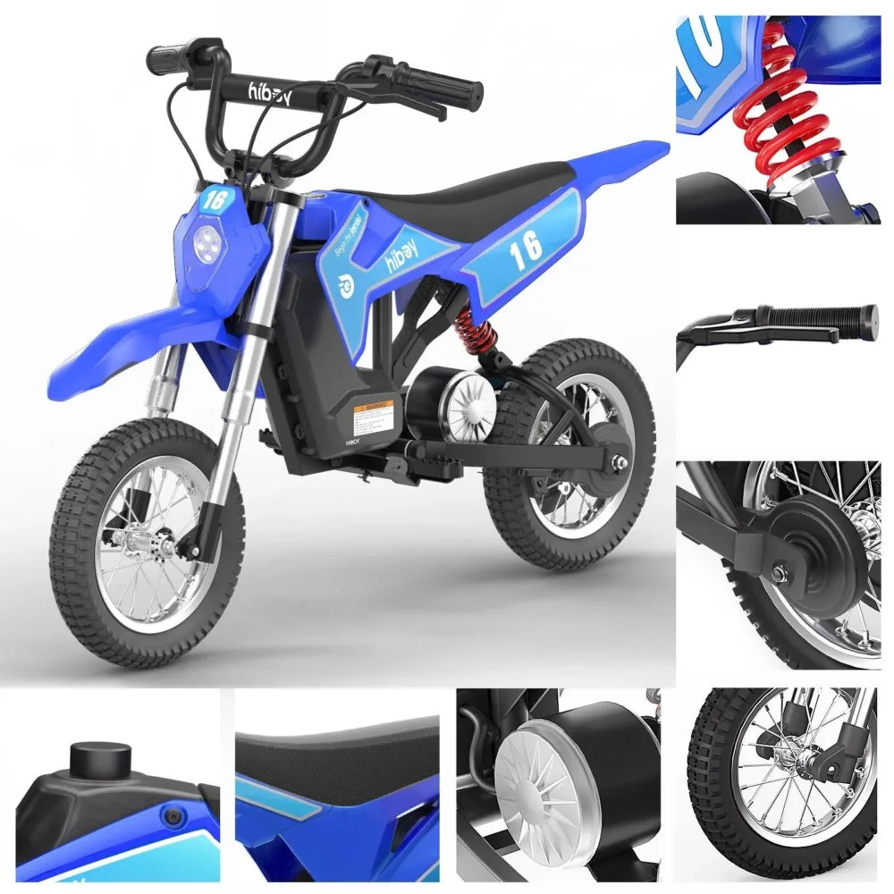 DK1 36V/4Ah 300W Electric Dirt Bike for Kids - Image 15