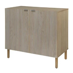 Sango Merk 2 Door Accent Cabinet, Brown