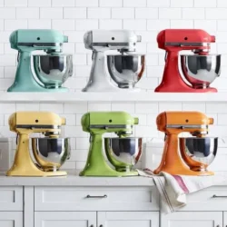 Artisan Series Matte Fresh Linen 5-Quart Tilt-Head Stand Mixer - Image 3