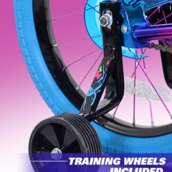 Genesis 18 Illusion Girl’s Bike, Blue/Purple - Image 4
