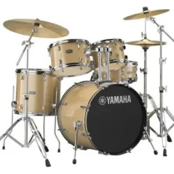 RDP2F5YL Rydeen 22" Bass Drum 5-Piece Shell Pack Mellow Yellow - Image 11