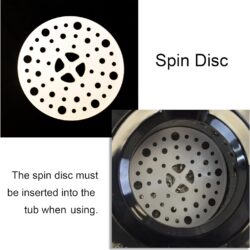 3200 rpm Portable Spin Dryer 110V/22lbs Stainless Steel - Image 8