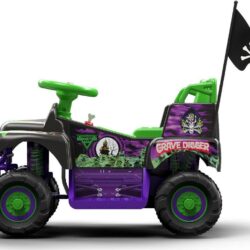 6 Volt Grave Digger Ride On Monster Truck ?with Authentic Monster Jam Graphics for Boys and Girls Ages 18-36 months - Image 4