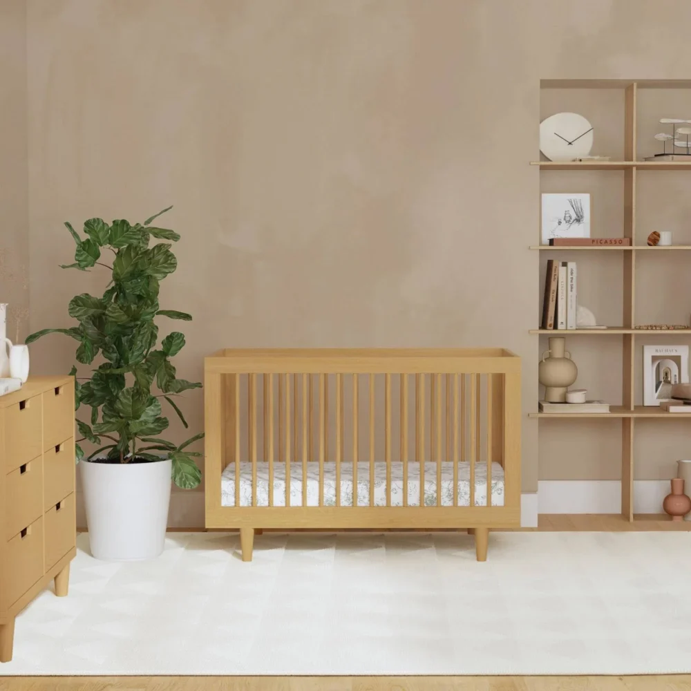 DaVinci Marley 3-in-1 Convertible Crib - Honey - Image 6