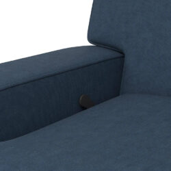 Baby Relax DE68804 39 x 38.5 x 32 in. Raymond Swivel Glider Recliner Chair, Dark Blue - Image 9