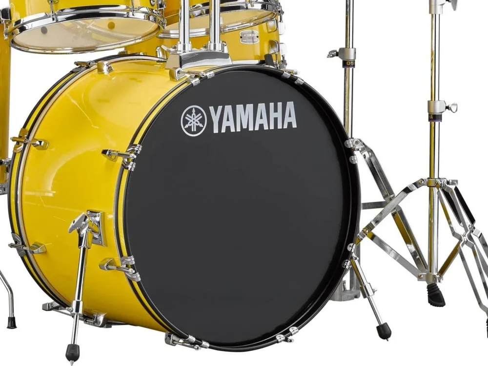 RDP2F5YL Rydeen 22" Bass Drum 5-Piece Shell Pack Mellow Yellow - Image 4