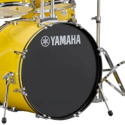 RDP2F5YL Rydeen 22" Bass Drum 5-Piece Shell Pack Mellow Yellow - Image 4