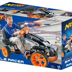 Nerf Battle Racer Ride-on Pedal Go-Kart for Boys and Girls, Multi-color - Image 4