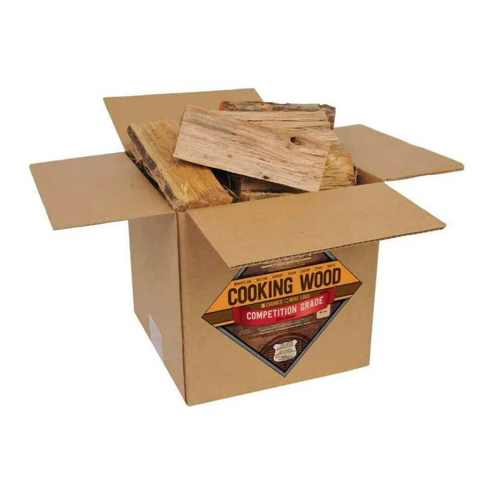 Smoak Firewood 25-30 Pound White Oak Kiln Dried Cooking Grade Wood Mini Logs