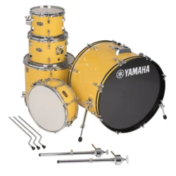 RDP2F5YL Rydeen 22" Bass Drum 5-Piece Shell Pack Mellow Yellow - Image 12