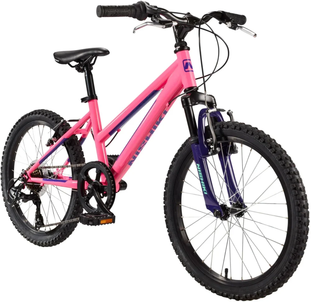 Nishiki Girl's 20" Pink Purple & Blue Pueblo Mountain Bike | Dick's Sporting Goods