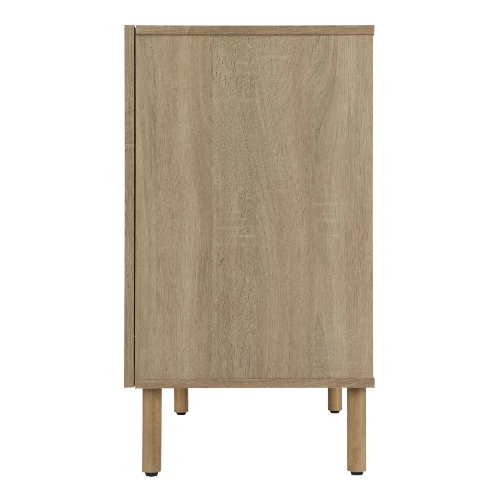 Sango Merk 2 Door Accent Cabinet, Brown - Image 9