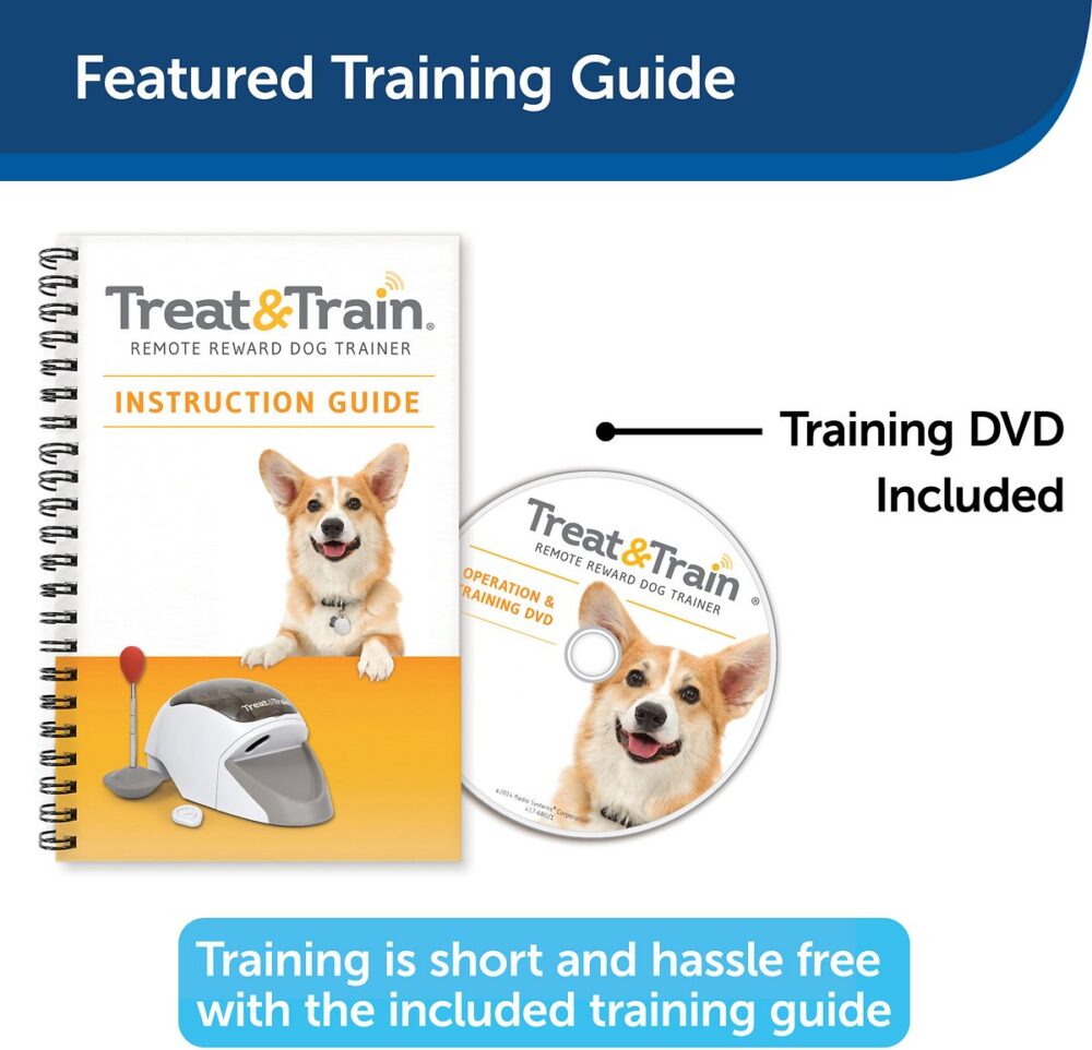 PetSafe Treat & Train ?Remote Treat Dispensing Dog Training System, Positive Reinforcement, Calm Behavior, Distraction Avoidance, Includes Training DVD, Target Wand & Remote, For Dogs 6 Months & Up - Image 4