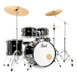 Pearl Roadshow 5-Piece Fusion Drum Set - Jet Black - Image 5