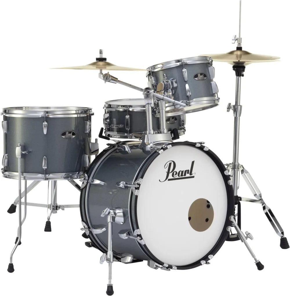 Pearl Roadshow 4-Piece Jazz Drum Set - Charcoal Metallic