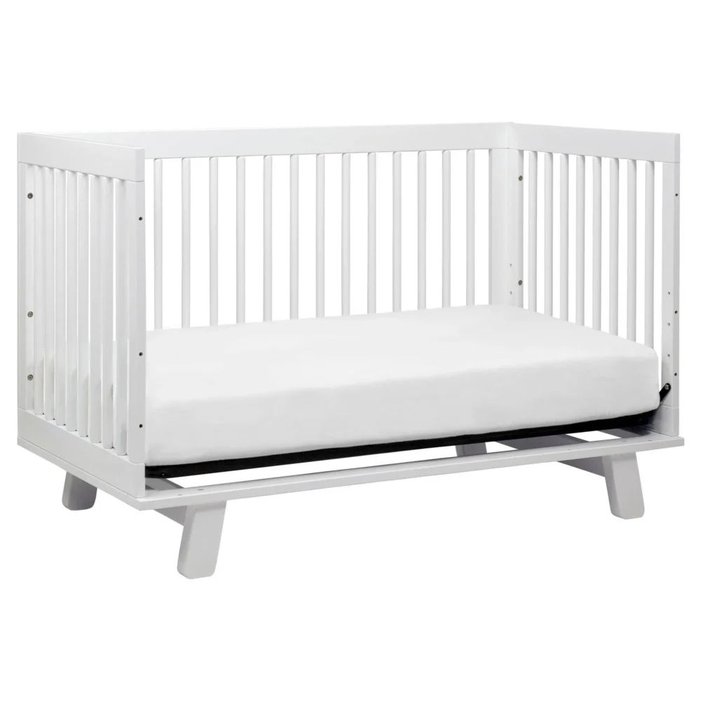 Babyletto Hudson 3-in-1 Convertible Crib with Toddler Rail, White - Image 3