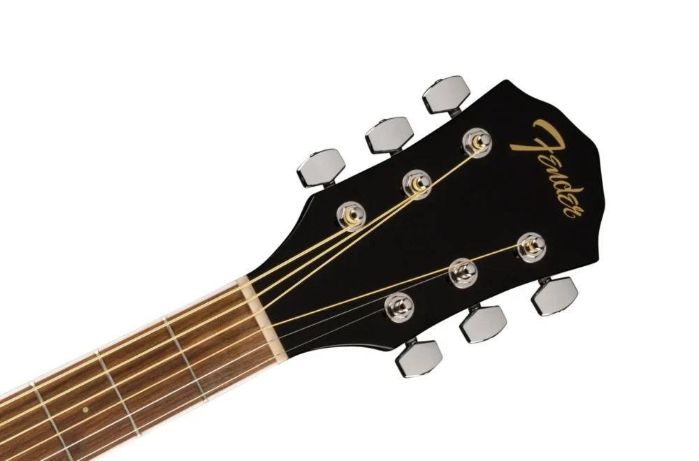 FA-135CE Concert Acoustic-Electric Guitar Black - Image 3