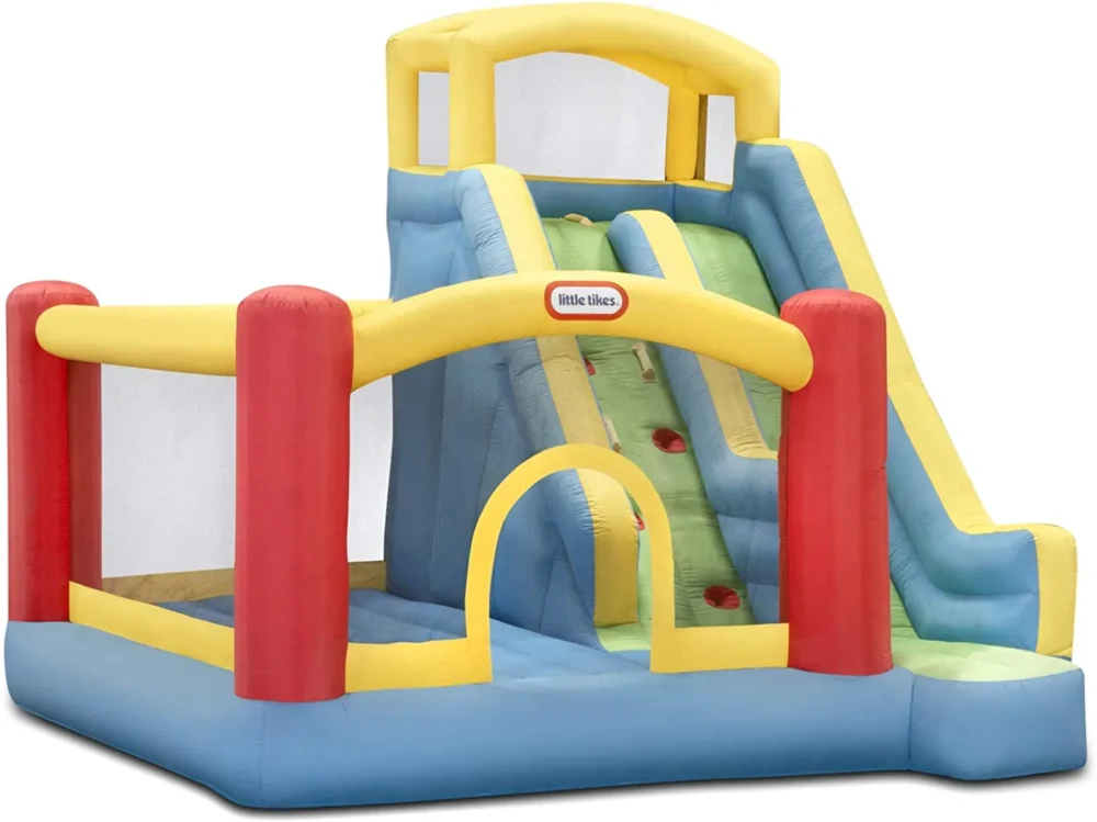 Little Tikes Giant Inflatable Slide Bouncer - Image 6