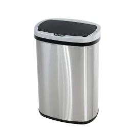 Bigacc 13 Gallon 50 Liter Kitchen Trash Can with Touch-Free & Motion Sensor, Automatic Stainless-Steel Garbage Can, Anti-Fingerprint Mute Designed Trash Bin Brushed Stainless Steel - Image 18