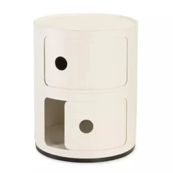 Kartell Componibili Recycled Black 2 Modules - Image 5