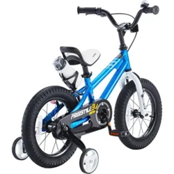 Royalbaby Kids Bike Freestyle BMX Bicycle with Training Wheels Kickstand - Image 3