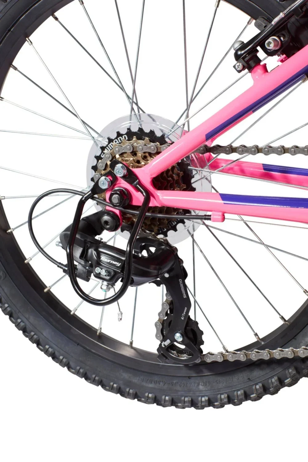 Nishiki Girl's 20" Pink Purple & Blue Pueblo Mountain Bike | Dick's Sporting Goods - Image 3