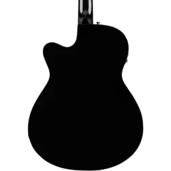 FA-135CE Concert Acoustic-Electric Guitar Black - Image 6