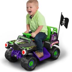 6 Volt Grave Digger Ride On Monster Truck ?with Authentic Monster Jam Graphics for Boys and Girls Ages 18-36 months