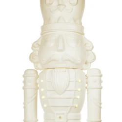 Animated White Nutcracker Blow Mold, 75 in, 6.25 ft, by Holiday Time - Image 2