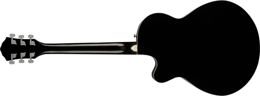 FA-135CE Concert Acoustic-Electric Guitar Black - Image 10