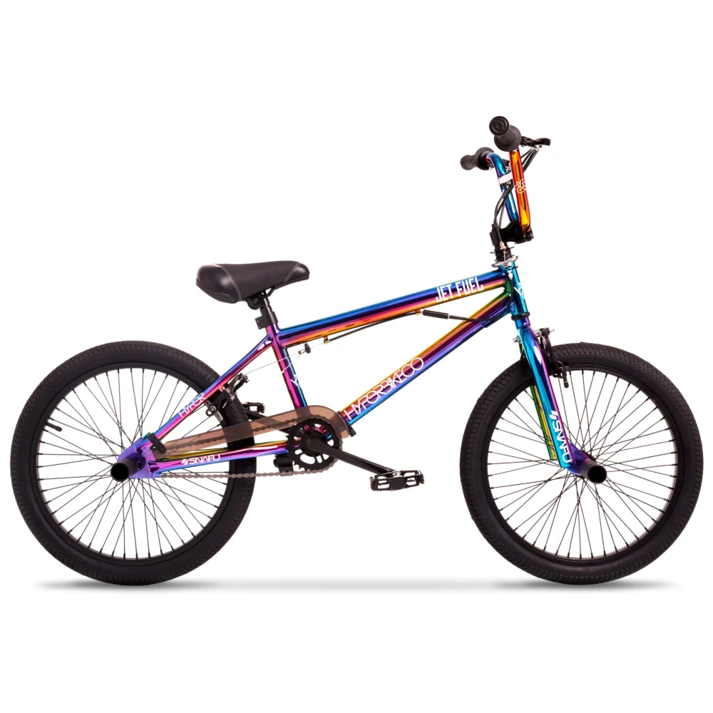 Hyper Bicycles 20′′ Jet Fuel BMX Bike for kids, Recommended Ages 8 to 13 Years Old