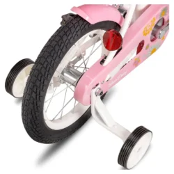 Little Daisy 12 Inch Kids Bike for 2 3 4 Years Girls with Training Wheels - Image 4