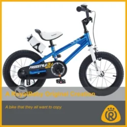 Royalbaby Kids Bike Freestyle BMX Bicycle with Training Wheels Kickstand - Image 7